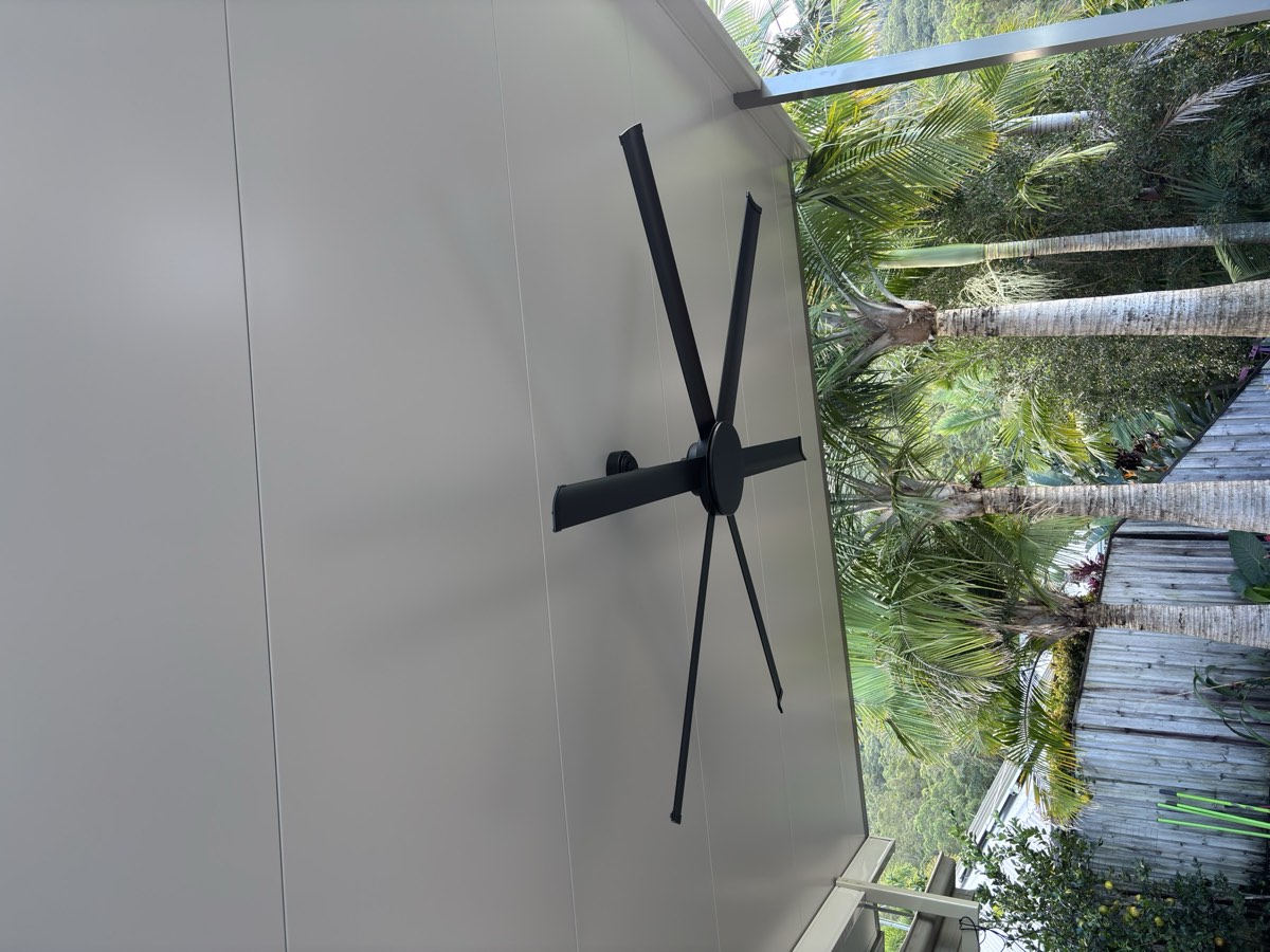 Ceiling fan installation on the Gold Coast