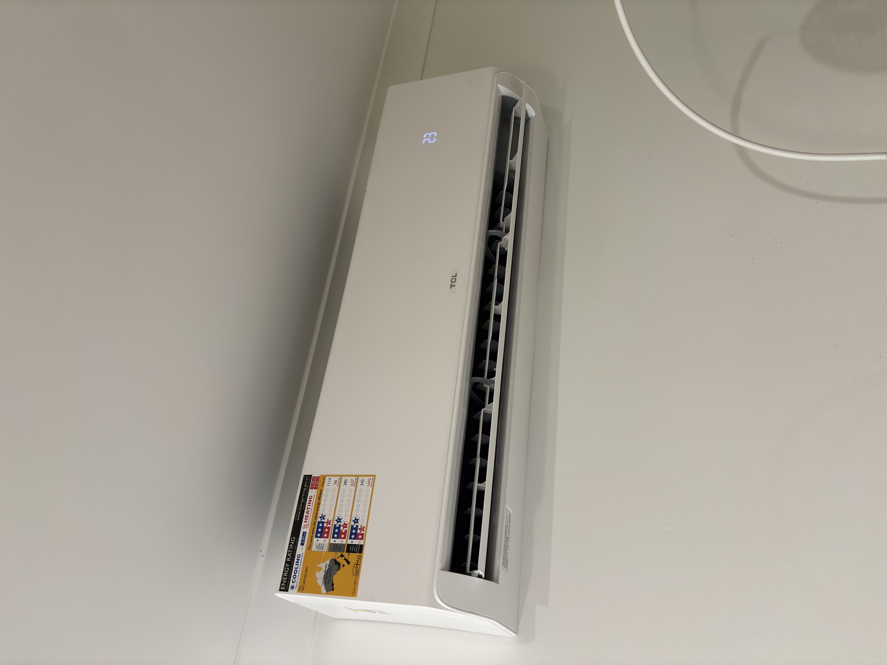 Split system air conditioning installed by Sparkez Electrical in Ashmore, Gold Coast