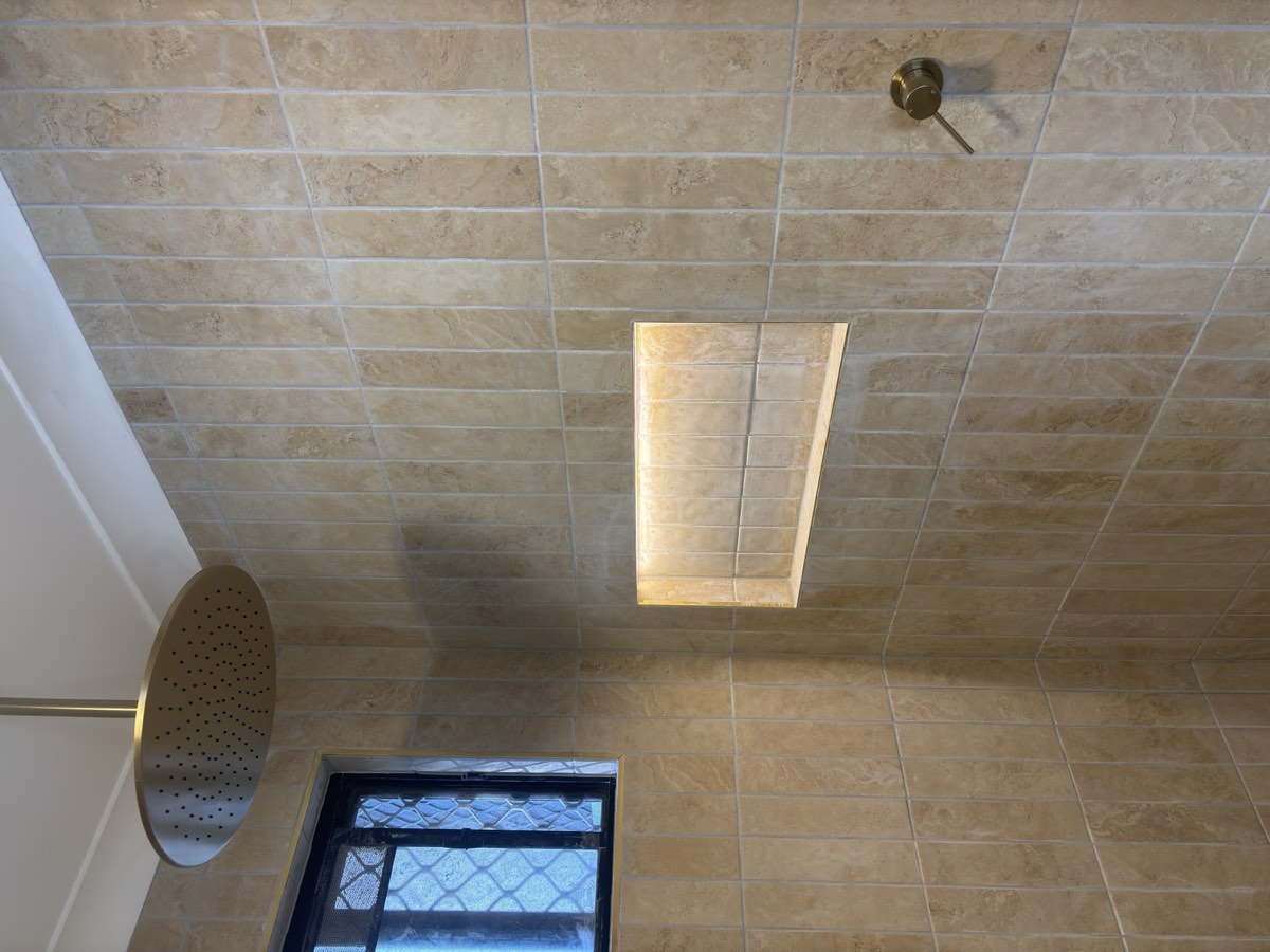 Shower Ceiling Lighting on the Gold Coast