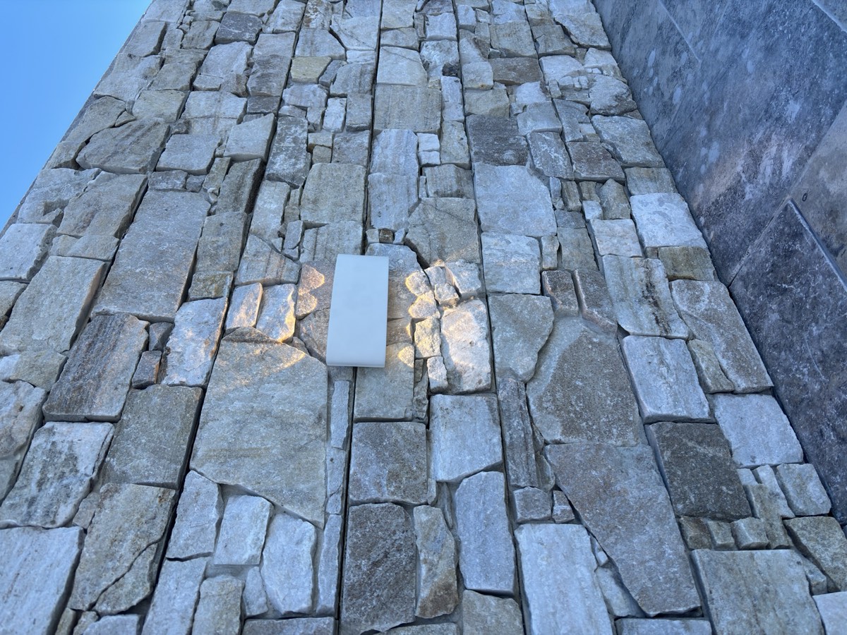 Stone Feature Wall Detail on the Gold Coast